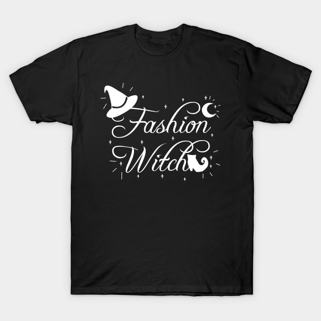 Fashion Witch - Halloween T-Shirt by My Bright Ink